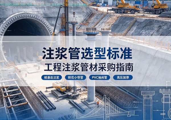 官渡注浆管选型标准